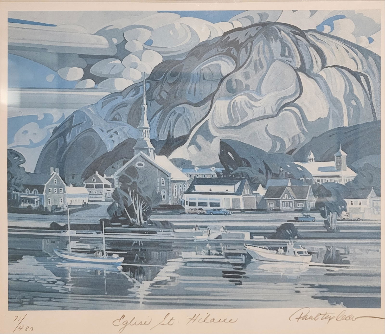 Lecor, Paul "Tex" (1933-2017) Eglise St-Hilaire (1 of 5)