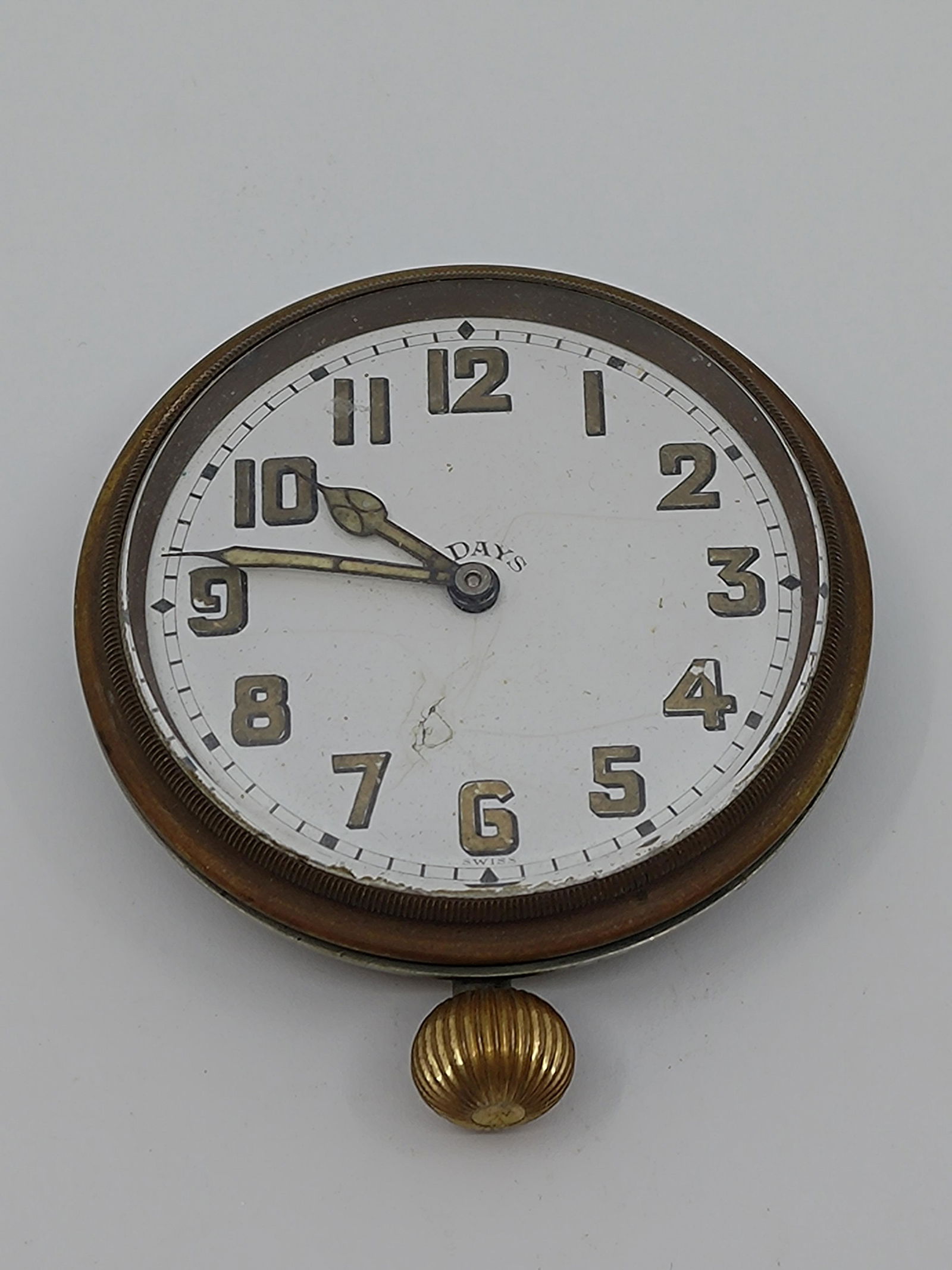 Vintage 8 Days Car Clock (1 of 4)