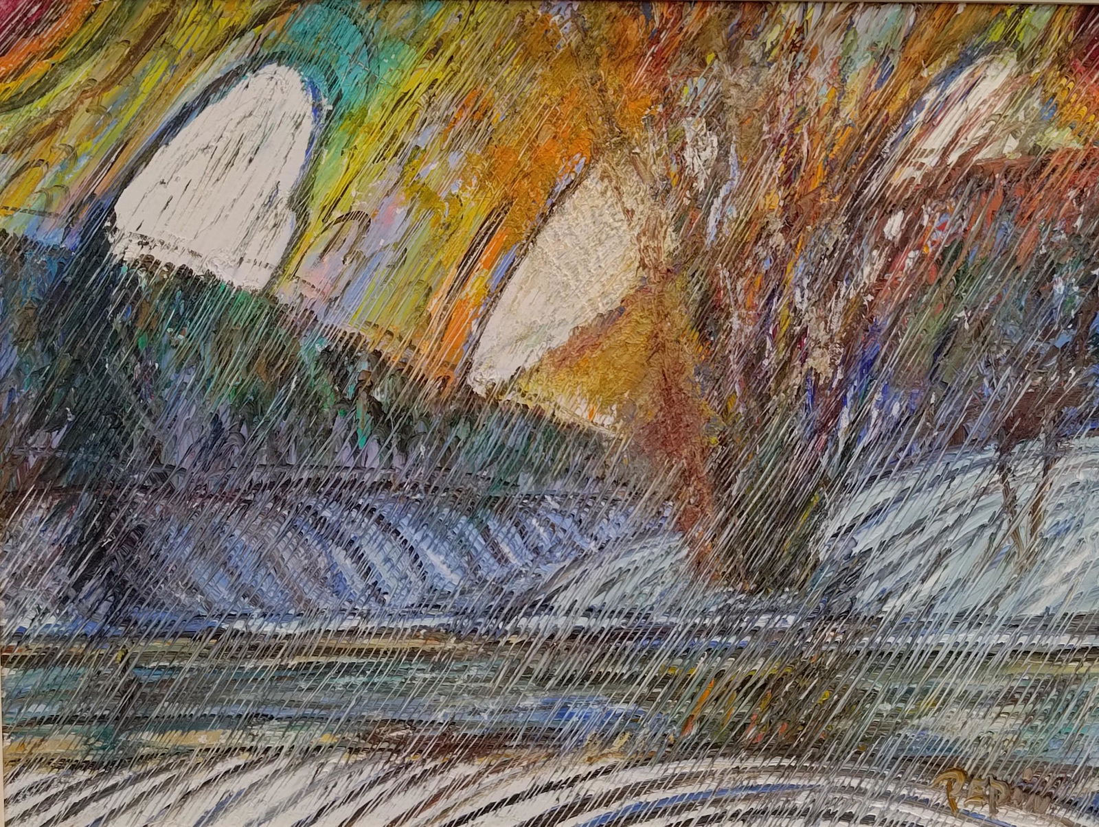 Pepin, Jean-Paul (1894-1983) Riviere Cache, Laurentides (1959) (1 of 5)