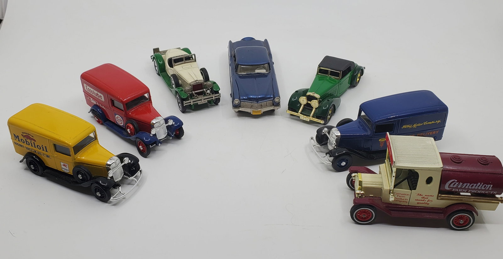 Set of Seven Old Cars Toys (1 of 15)