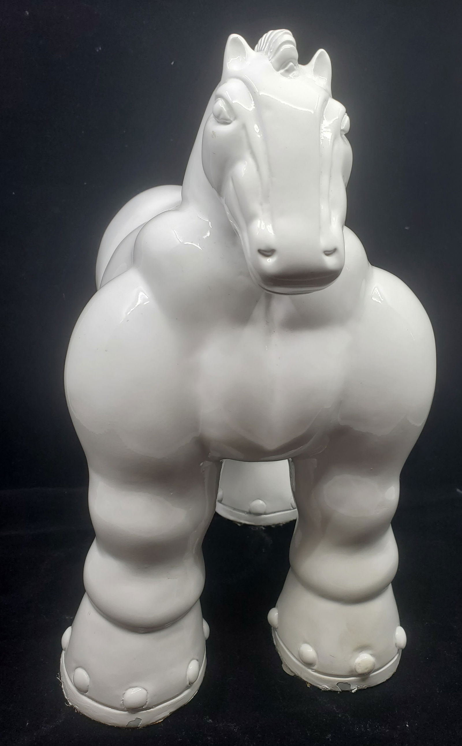 Botero, Fernando (1932-2023) Colombian, Horse (1 of 7)