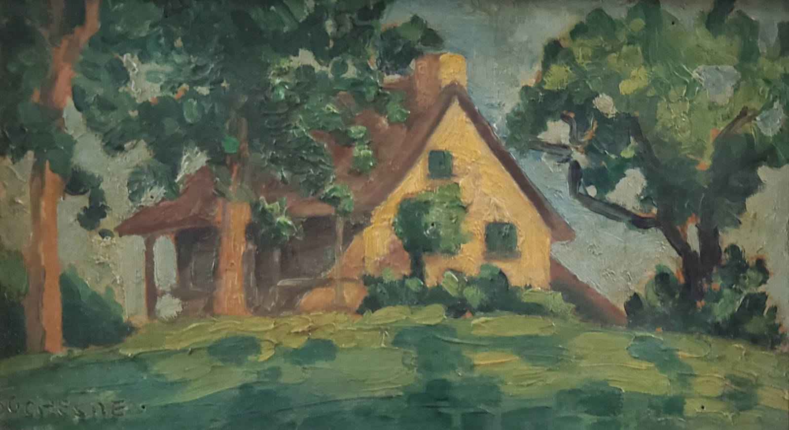 Duchesne, Yvonne (xx) Canadian, Old House Auction