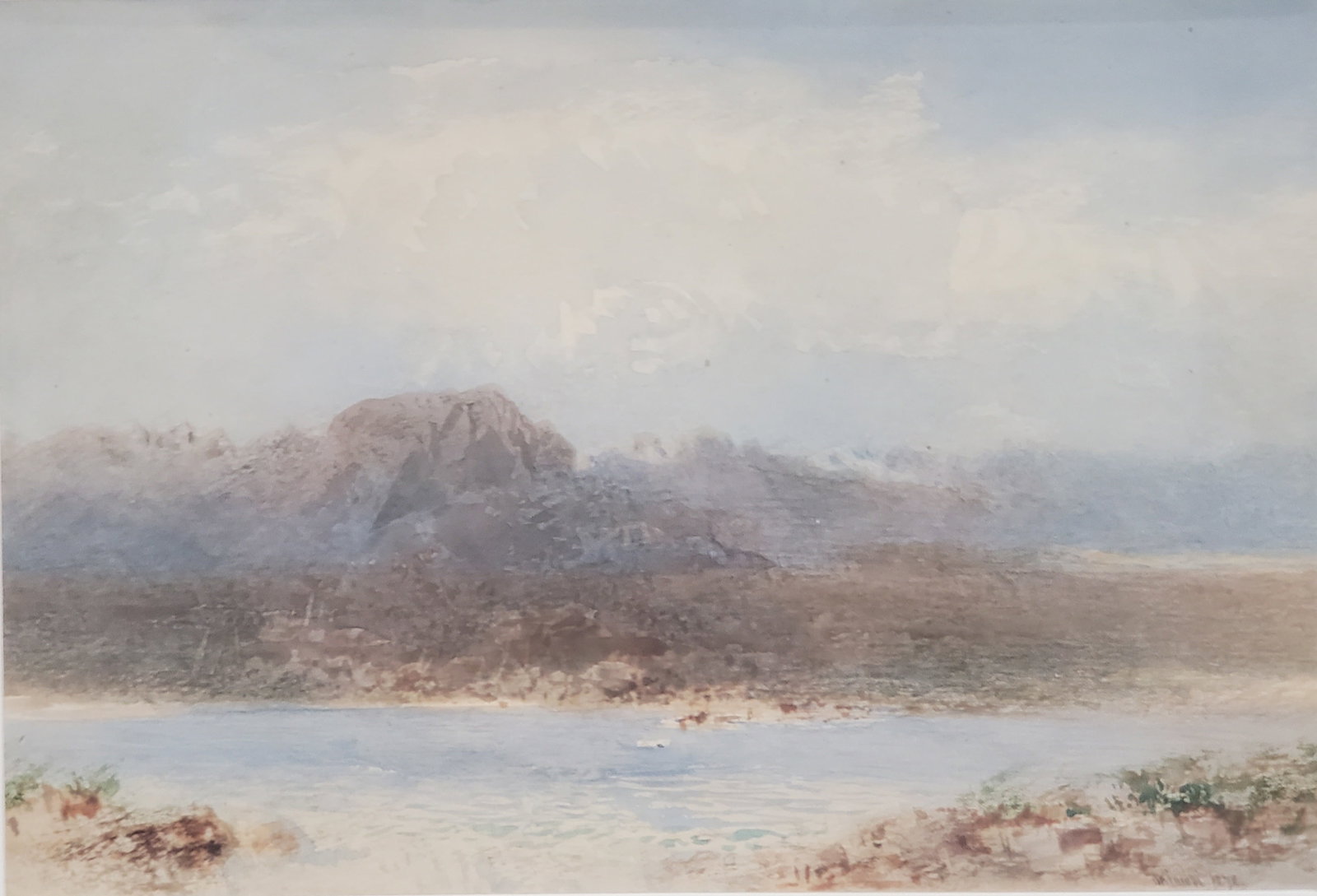 Jacobi, Otto Reinhold (1812-1901) Canadian, Paysage (1878): Artist : Jacobi, Otto Reinhold (1812-1901) Canadian Titre : Paysage (1878) Description (FR) : Aquarelle sur papier, signee et datee en bas a droite OR Jacobi 1878 Description (ENG) : Watercolour on pa