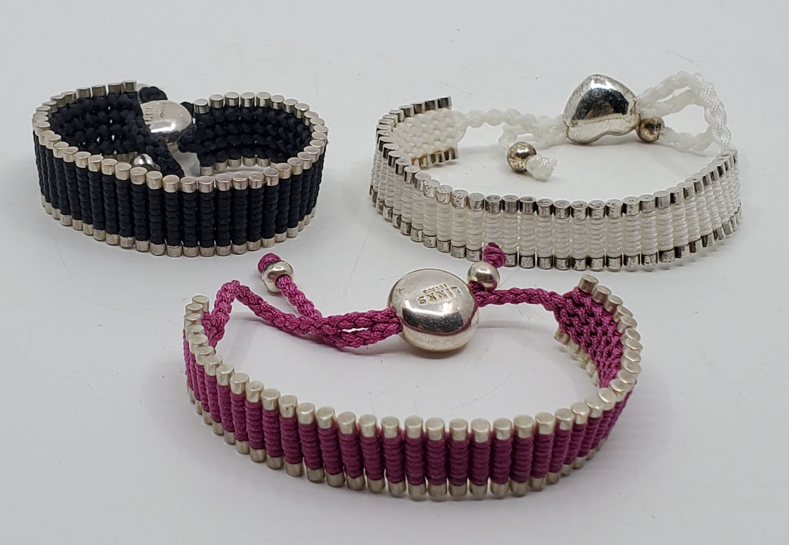 LINKS of LONDON Set of 3 Sterling Silver Bracelets (1 of 11)