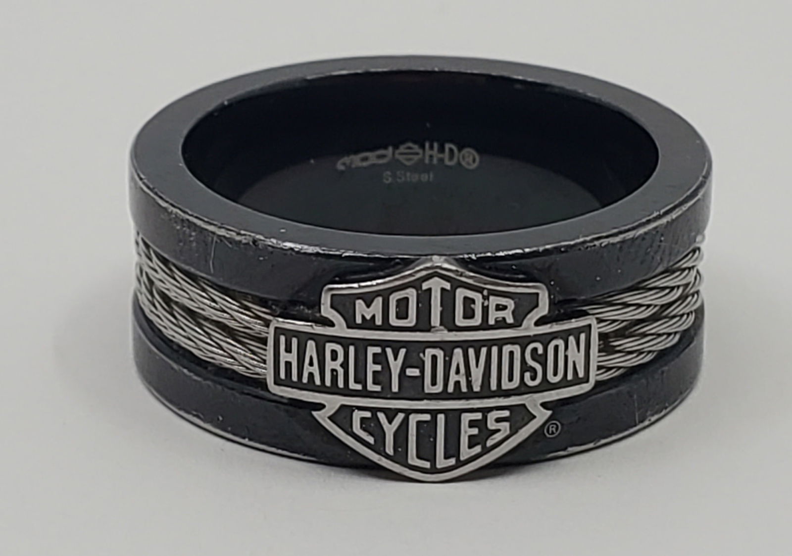 HARLEY-DAVIDSON Signed Ring with Logo (1 of 5)