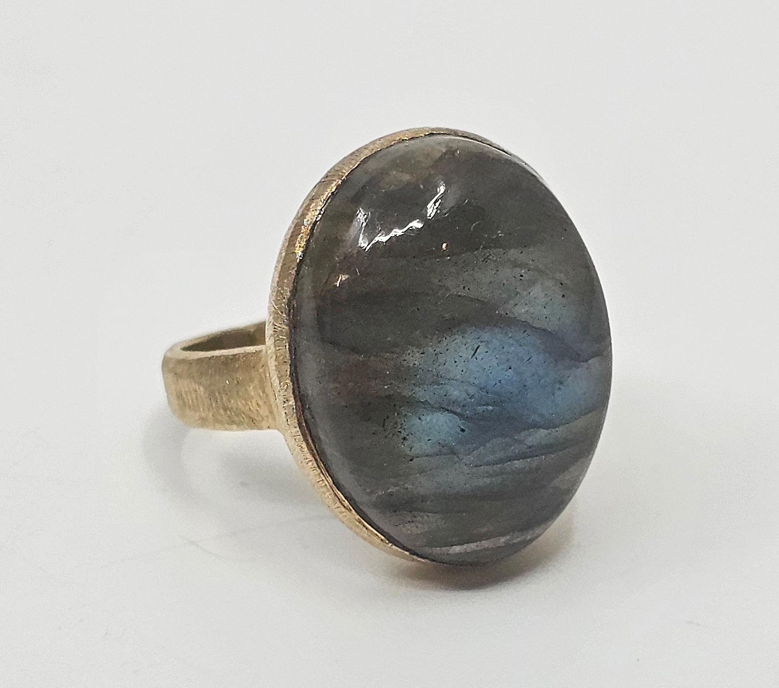 Piara, Gold Plated Sterling Silver Labradorite Ring (1 of 6)