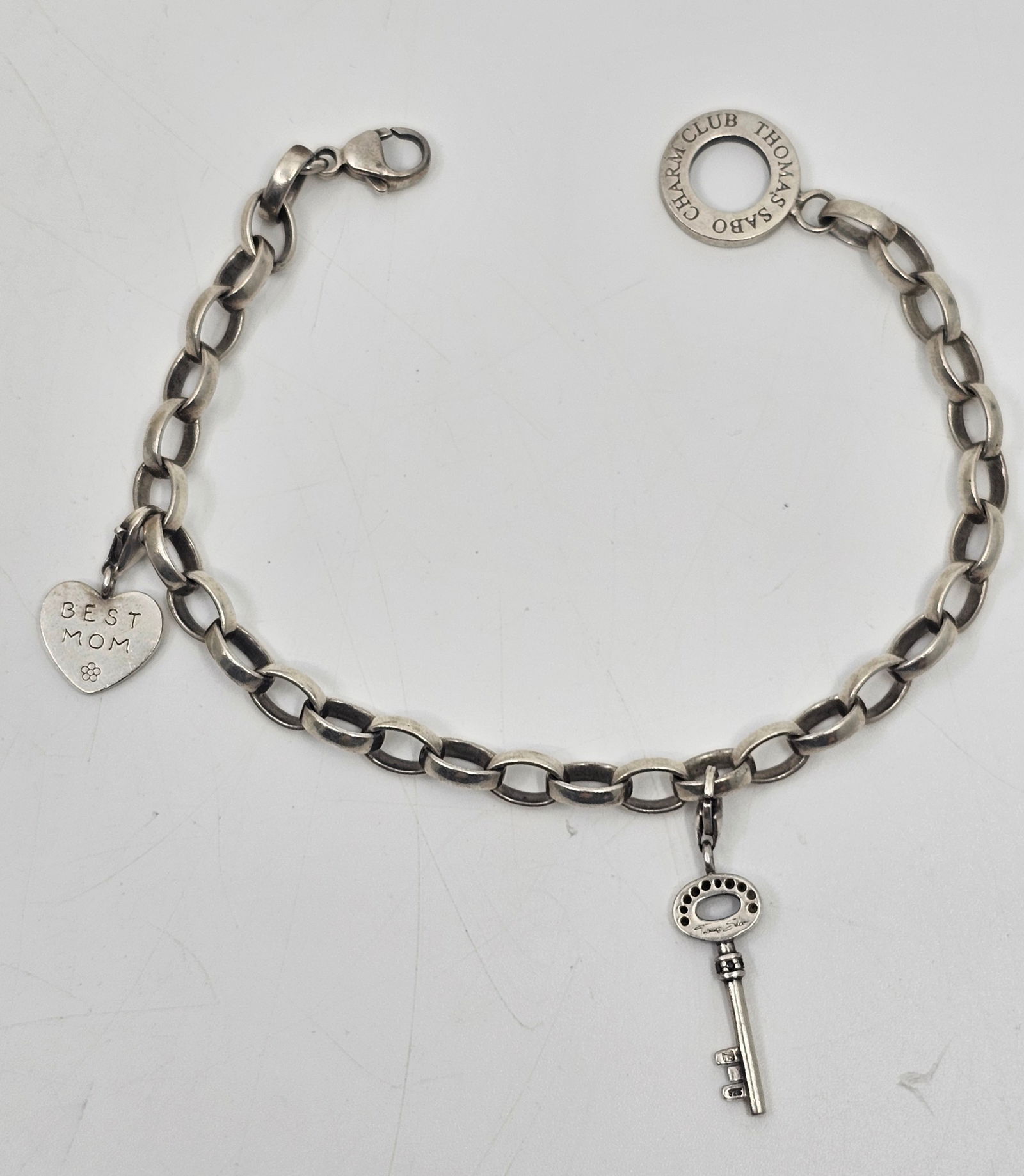 Thomas Sabo, Sterling Silver Charm Bracelet (1 of 6)