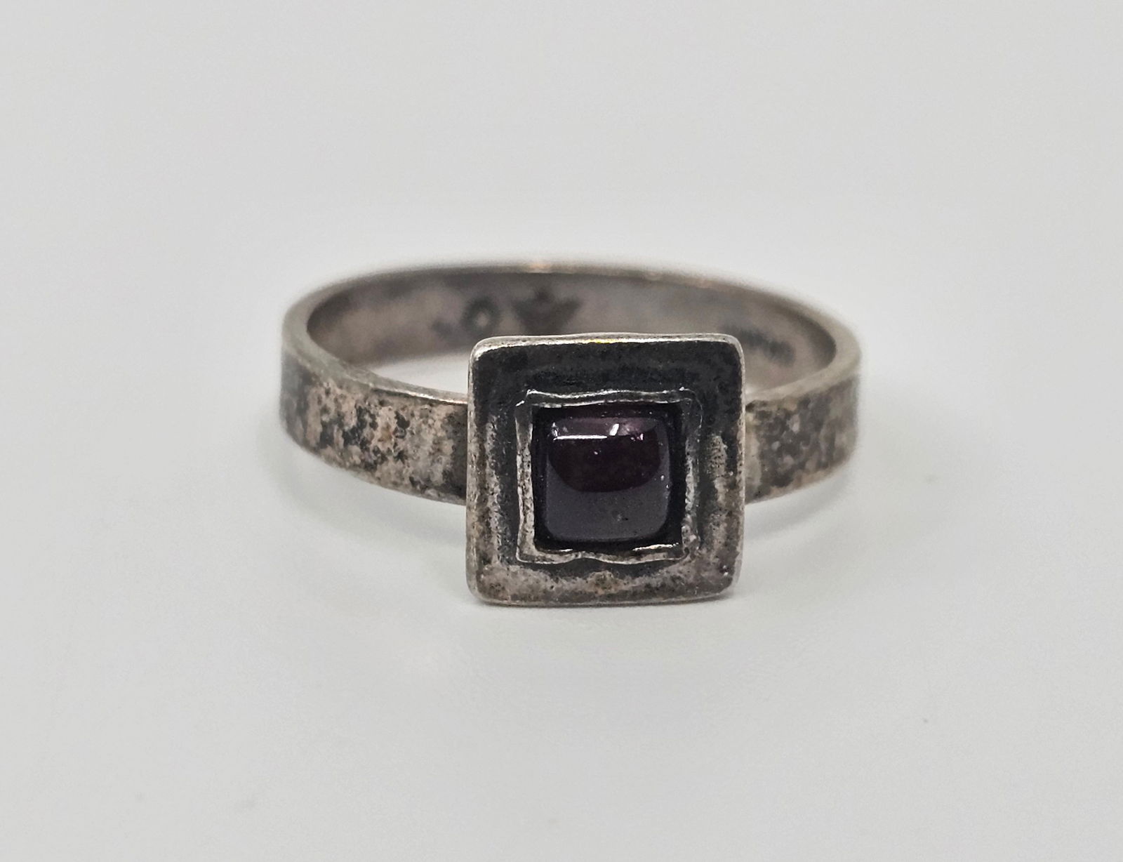 Silpada, Israeli Modernist Sterling Silver Labradorite Ring (1 of 5)