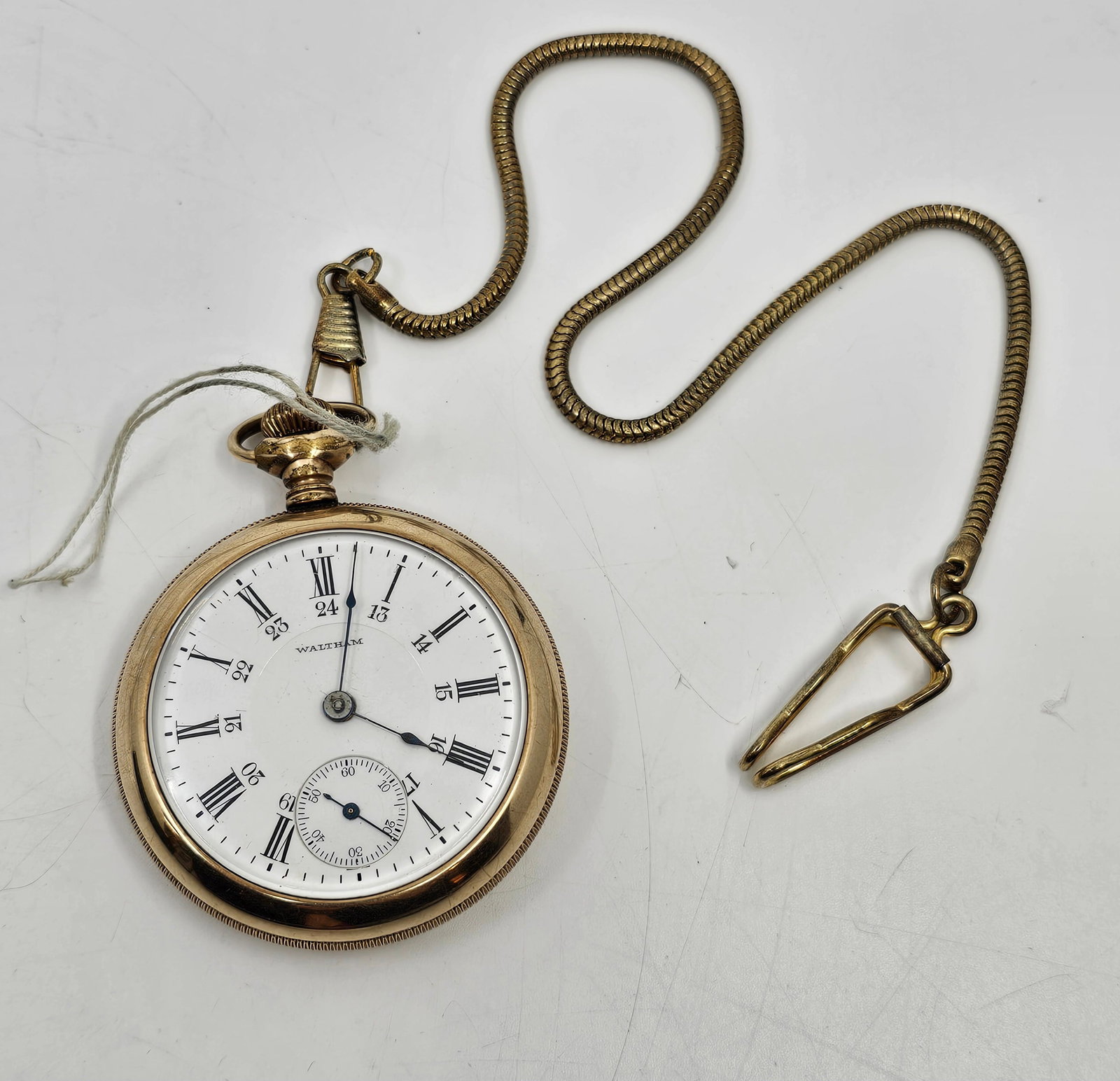 WALTHAM P.S. Bartlett 18s 17J GF Pocket Watch (1 of 9)