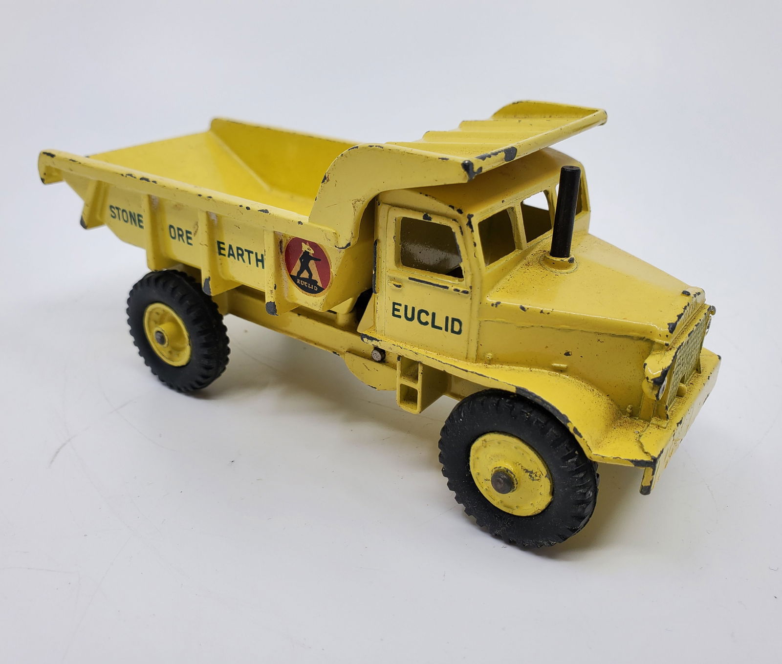 Vintage DINKY SUPERTOYS Original Paint EUCLID Rear Dump Truck 965 (1 of 8)