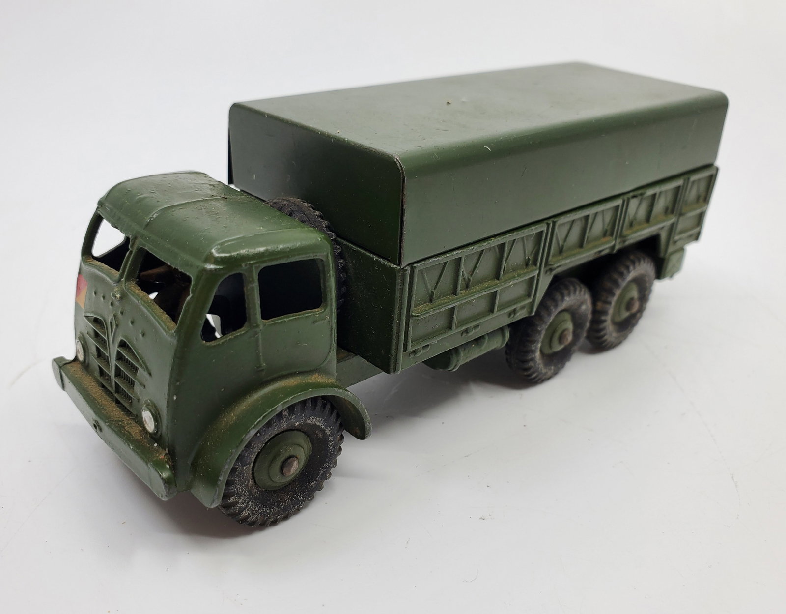 Vintage DINKY TOYS Original Paint 10 Ton Army Truck 622 (1 of 7)