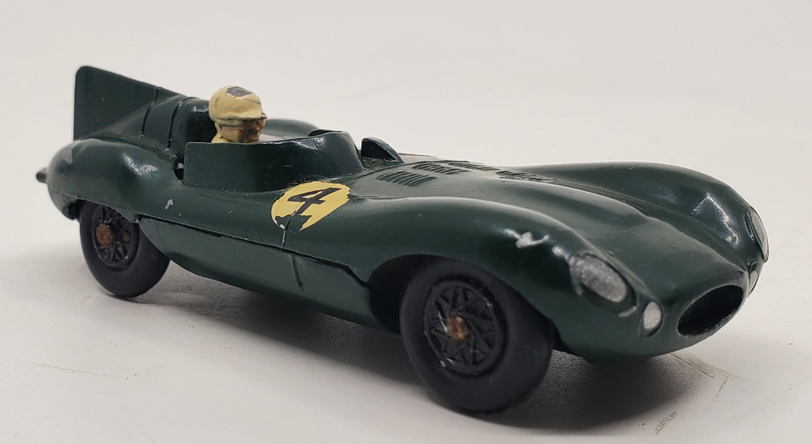 Crescent Toy, D-Type Jaguar 3,5 Litre Sports Car Toy, Original Paint (1 of 7)