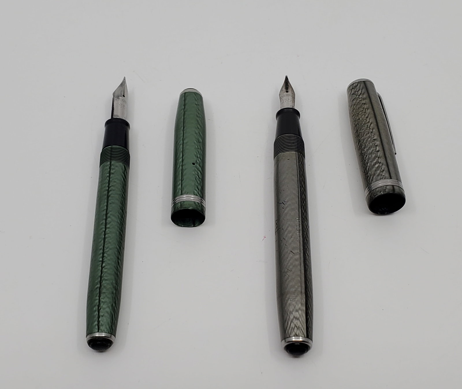 Set of Two Green Vintage Esterbrook Fountain Pen (1 of 10)