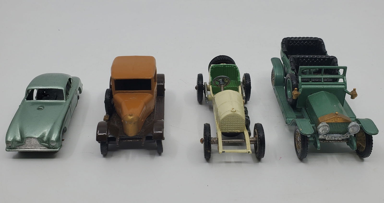 Set of 4 Vintage Lesney Car Toys, Original Paint (1 of 8)