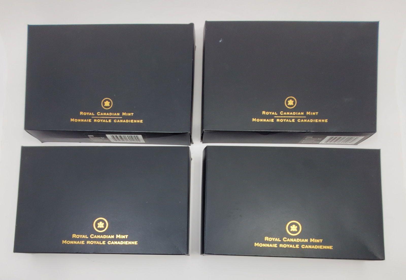 CANADA Lot of 4 RCM Spcimen Coin Sets 2009, 2008, 2006, 2005 (1 of 20)