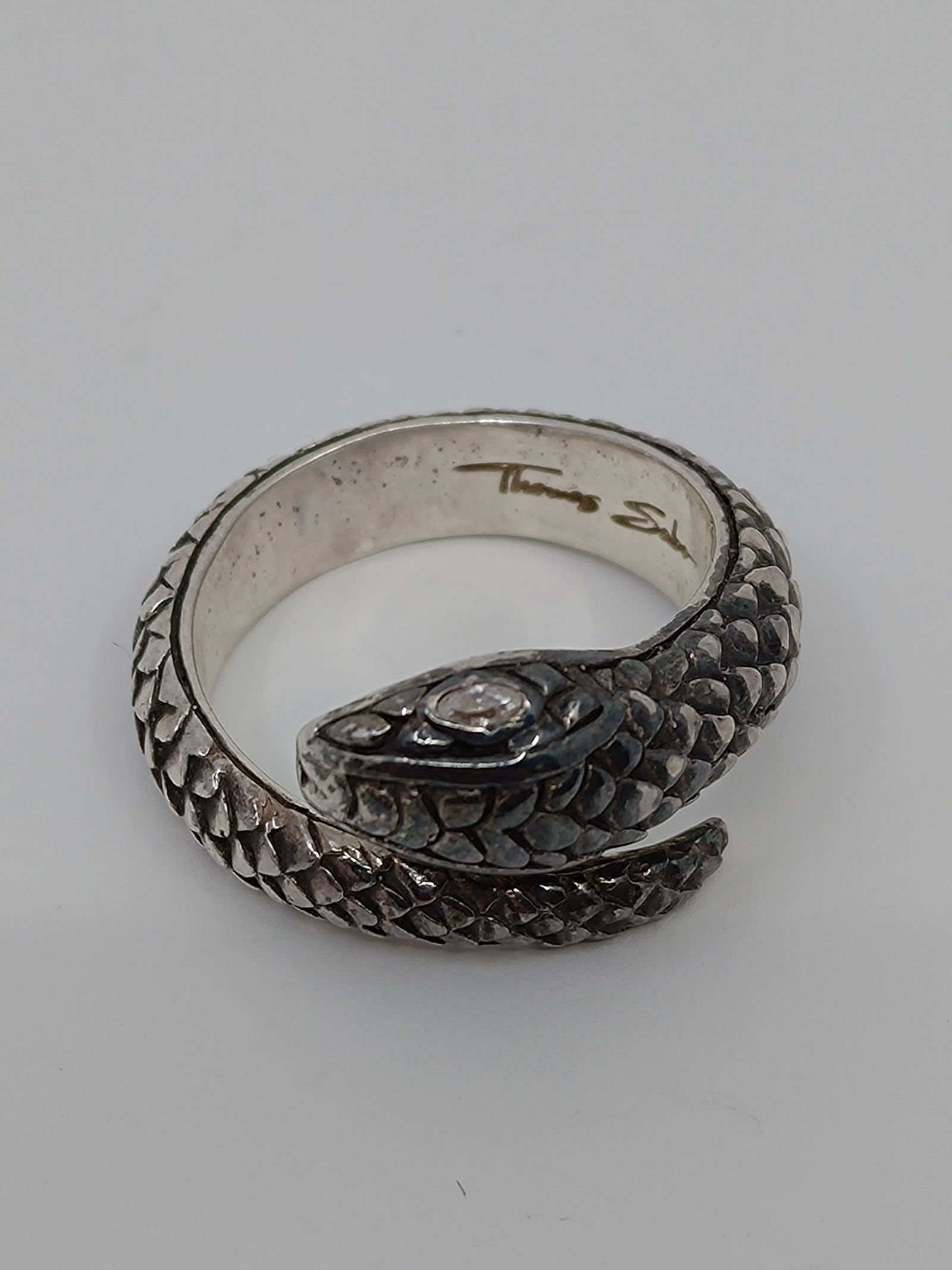 Thomas Sabo, Sterling Silver Snake Ring (1 of 6)