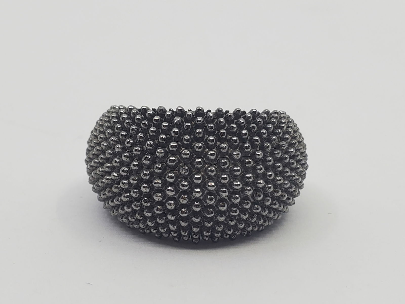 Pesavento, Italian Modernist Sterling Silver Ring (1 of 8)