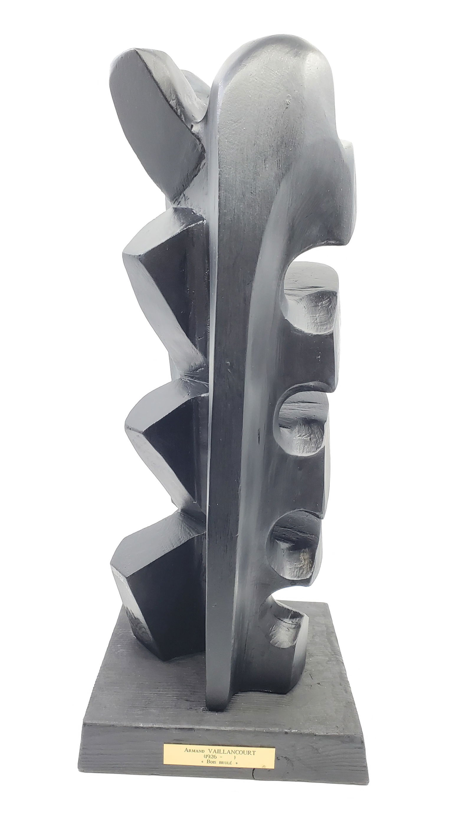 Vaillancourt, Armand (1929- ) Canadian, Bois Brule Abstract Sculpture (1 of 6)