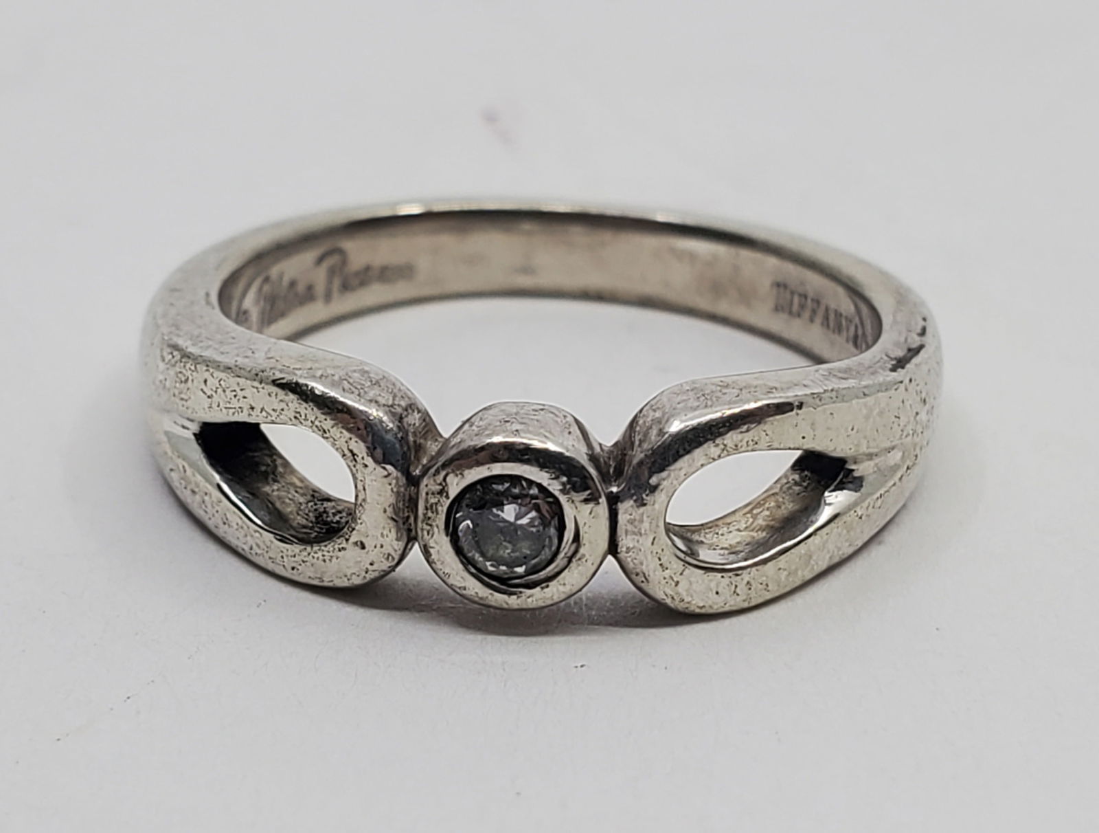 Paloma Picasso for Tiffany & Co, Sterling Silver Ring (1 of 8)