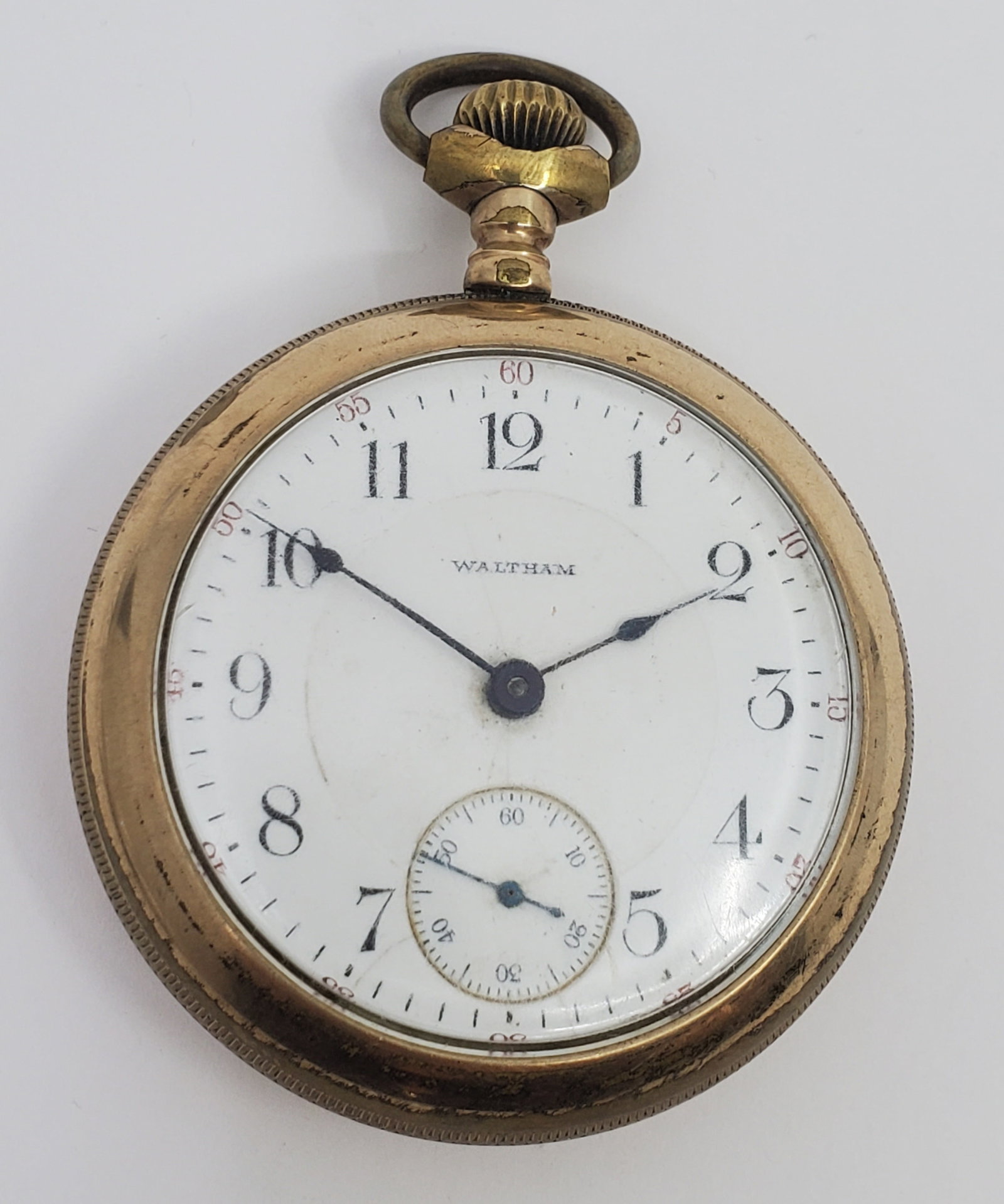 Waltham Gold Filled Pocket Watch Grade : No. 825: Waltham Pocket Watch, Grade: No. 825, Model : 1883 Year of Production : 1910, 17 Jewels, Size : 18S, Gold Filled Case In working order, although we cannot guarantee it for accuracy.
