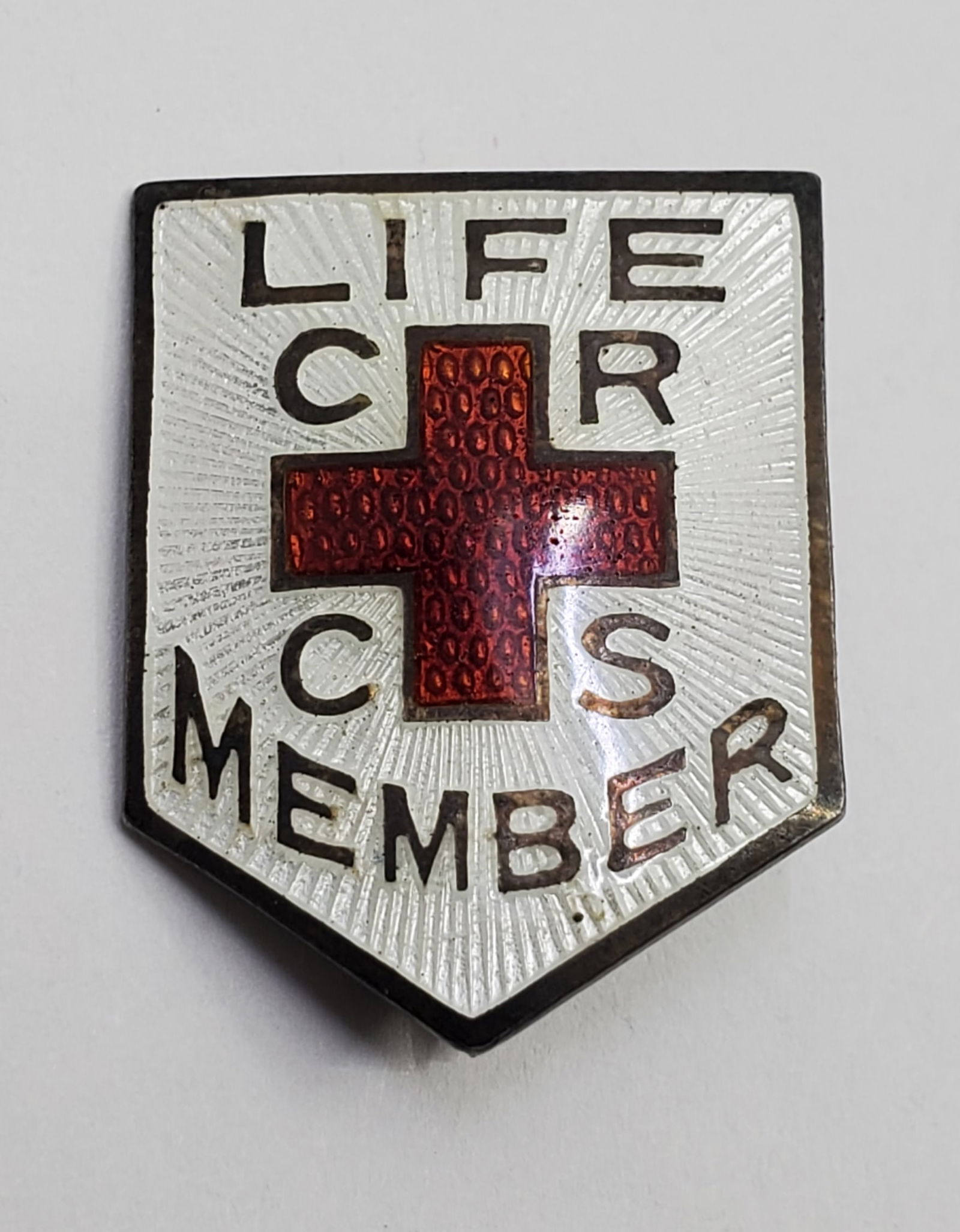 Sterling Silver Enameled Life CR CS Member Pin (1 of 6)