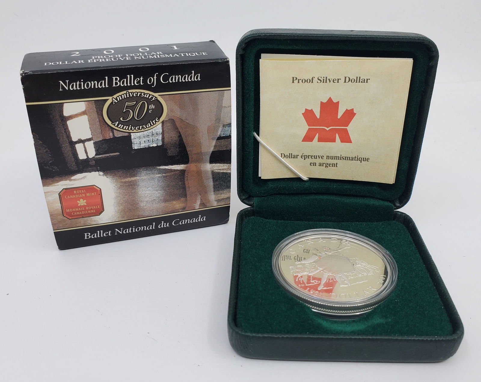 Canadian 2001, Proof Silver Dollar (1 of 9)