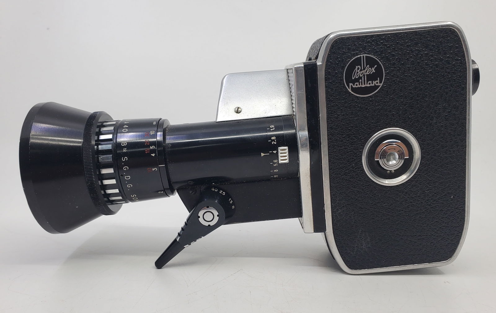 Paillard Bolex Zoom P1 Reflex Camera: Paillard Bolex Zoom P1 Reflex Camera , with 50M Berthiot Pan-Cinor Lens, not tested