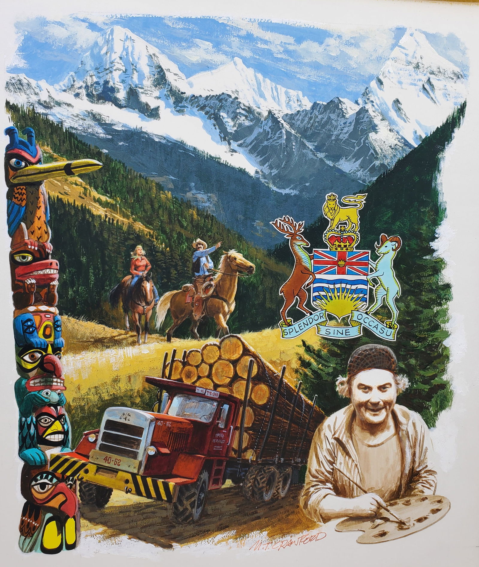 Antique Native Birch Bark Moose Call (1 of 8)