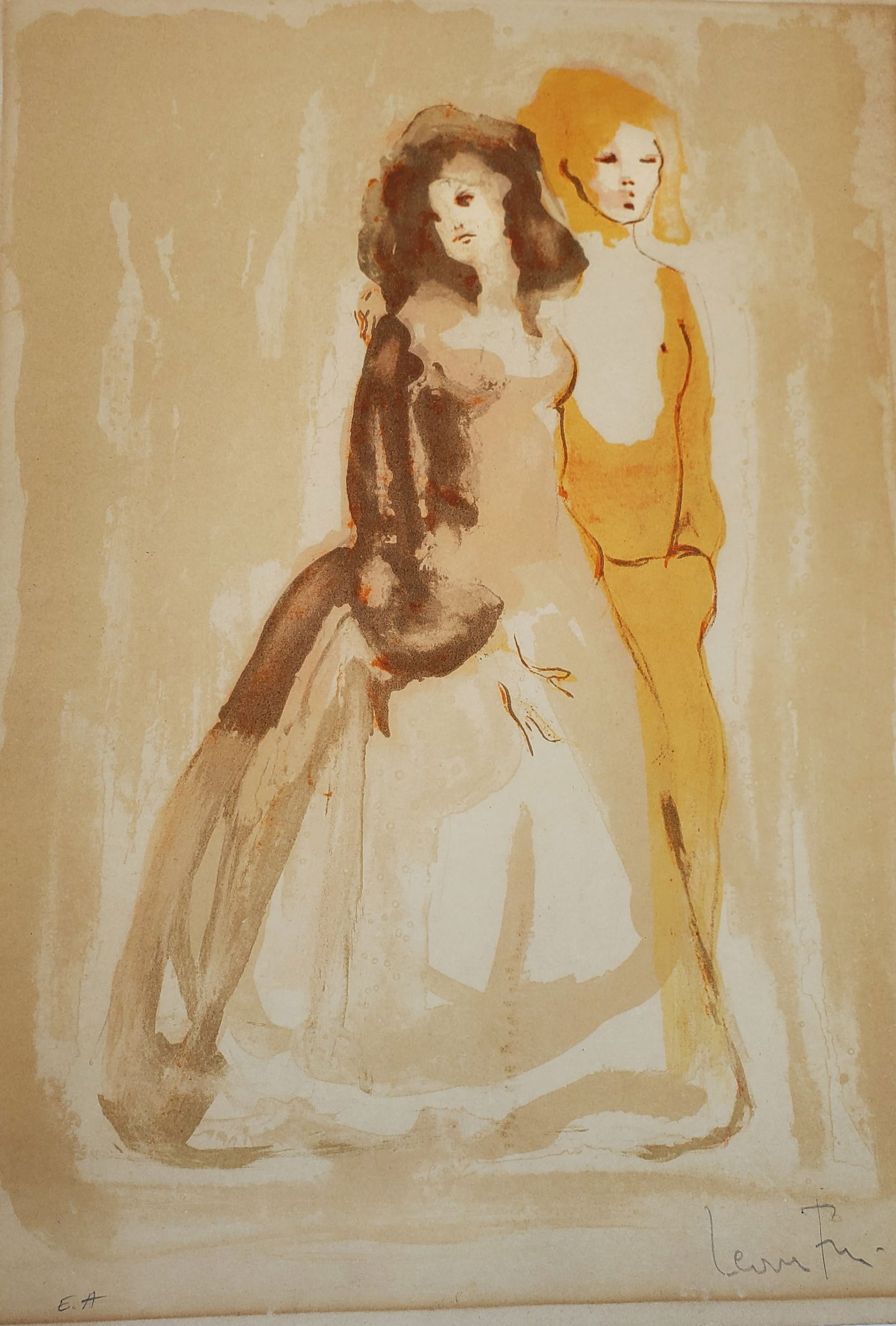 Fini, Leonor (1908-1996), Argentine/French, Two Ladies (1 of 4)