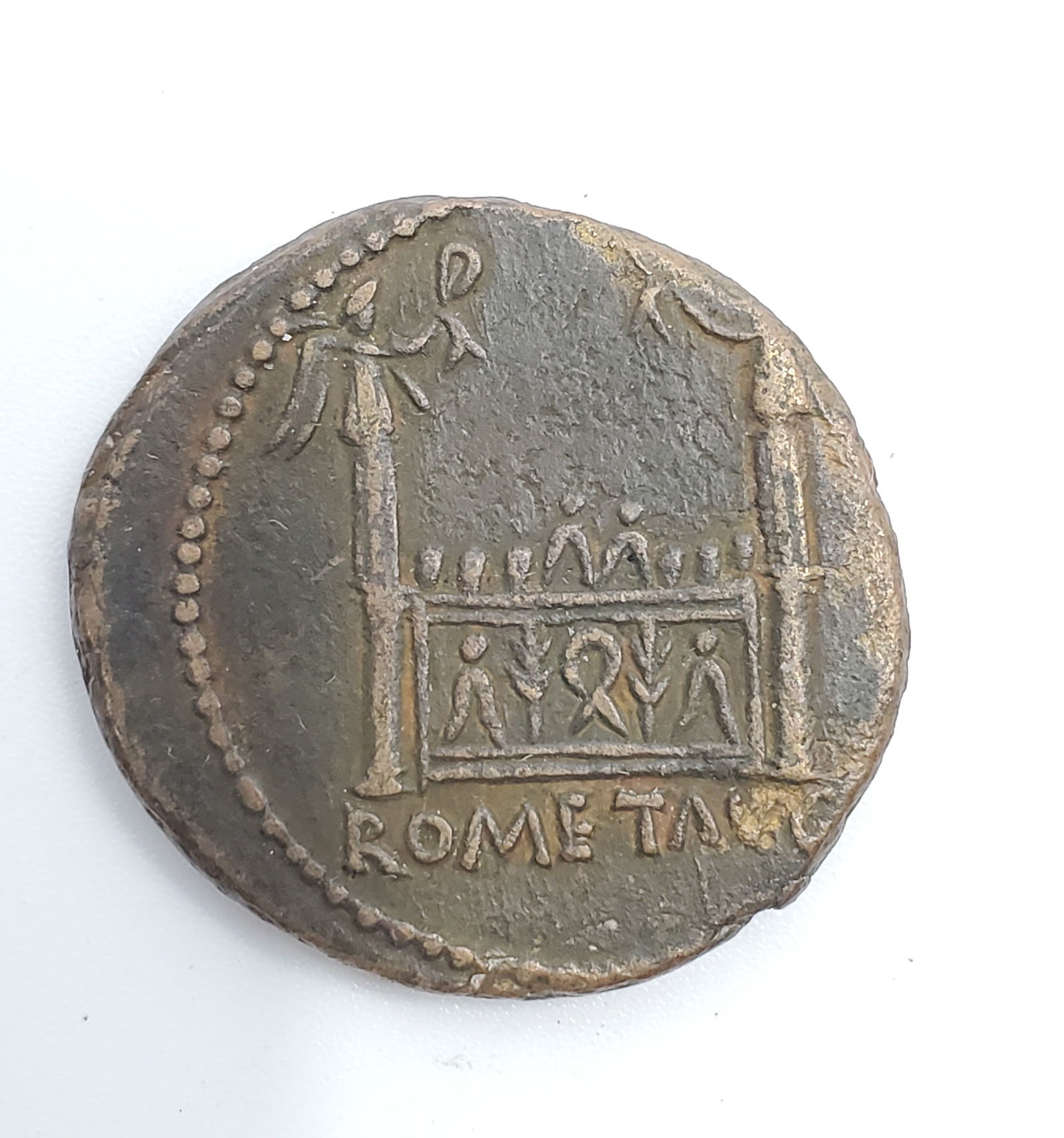 Ancient ROME Copper As of TIBERIUS c. 8-12 AD (1 of 3)