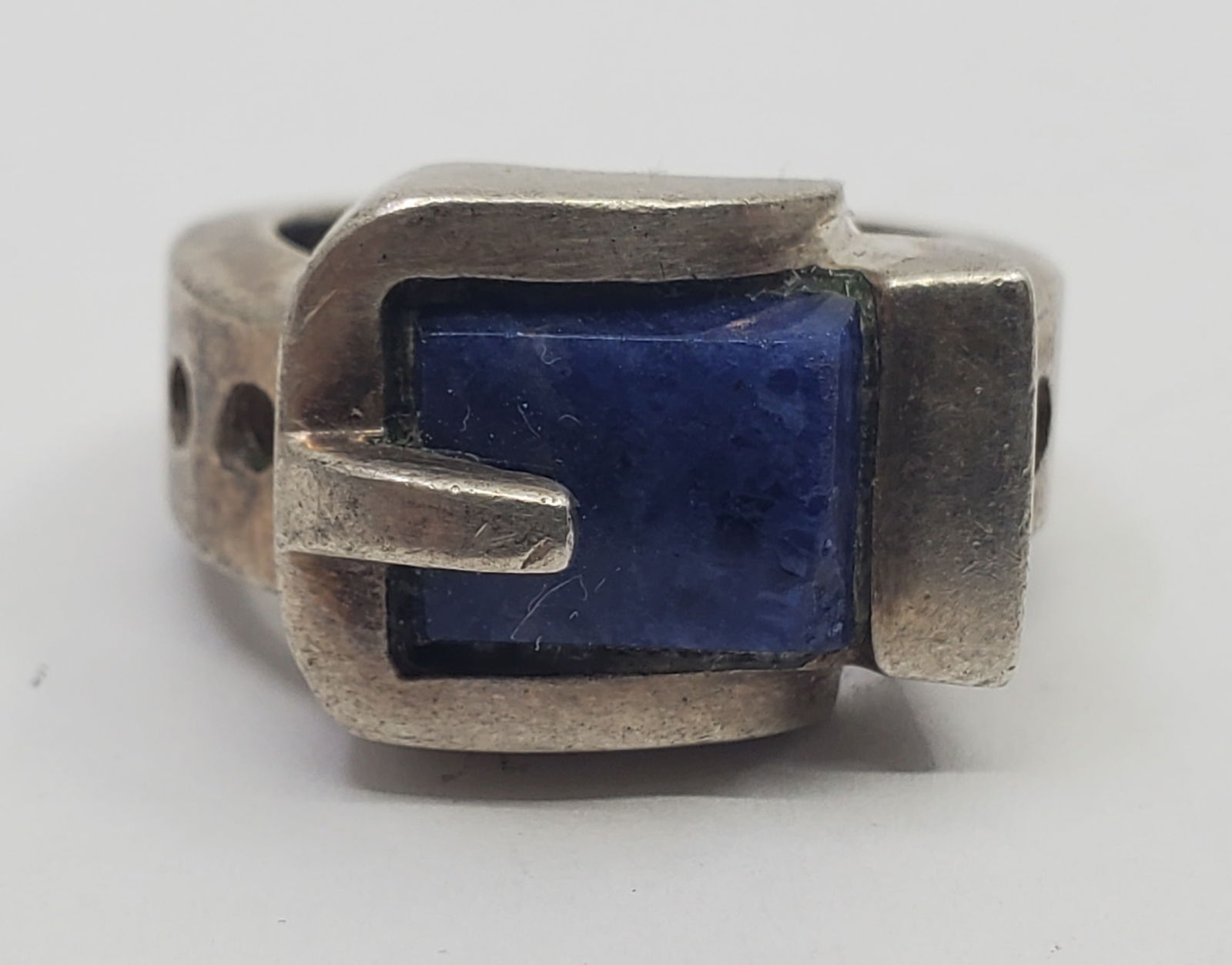 Moderniste, Lapis Lazuli, Sterling Silver Ring (1 of 8)