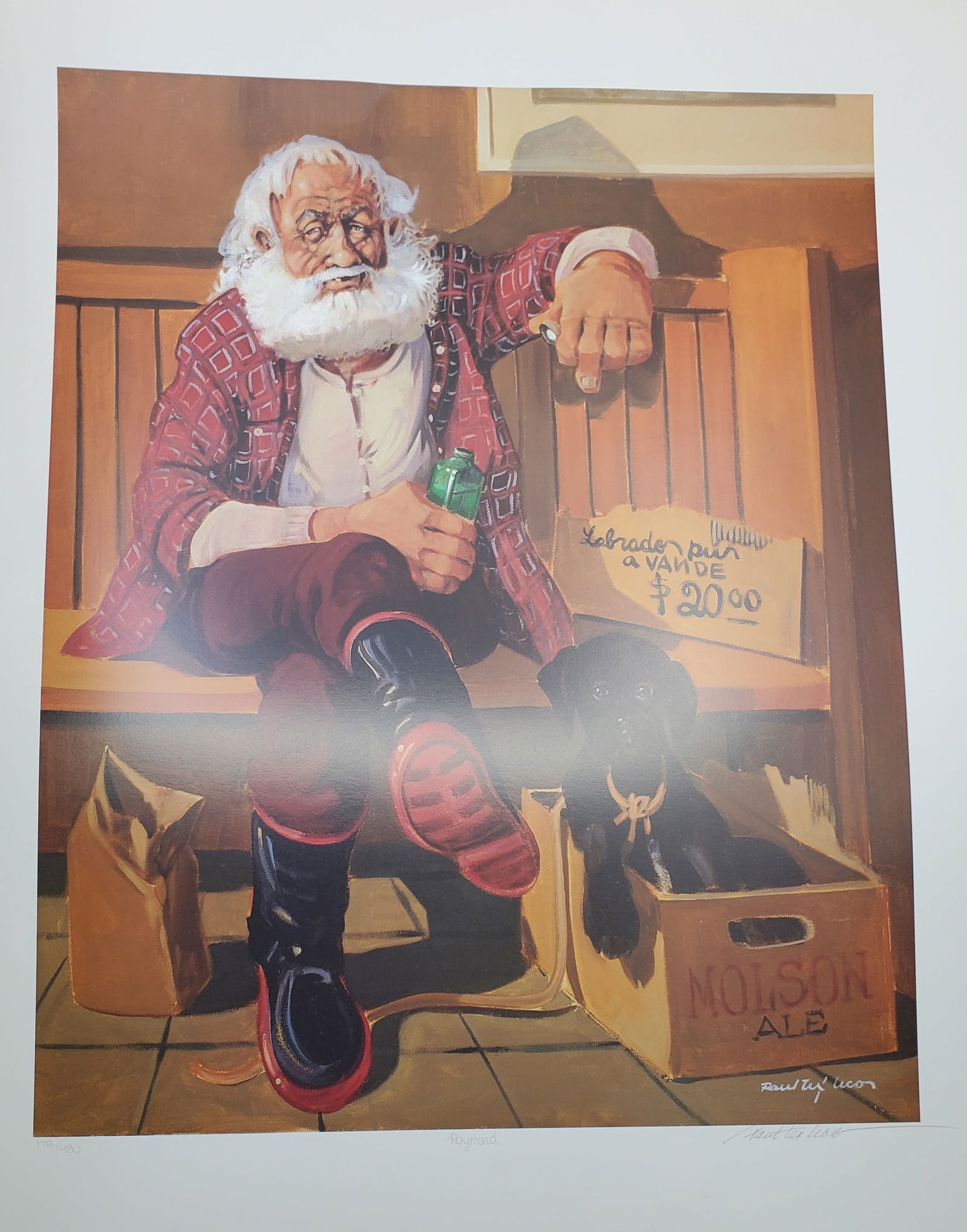 Lecor, Paul " Tex " (1933-2017) Canadian, Raymond (1 of 5)