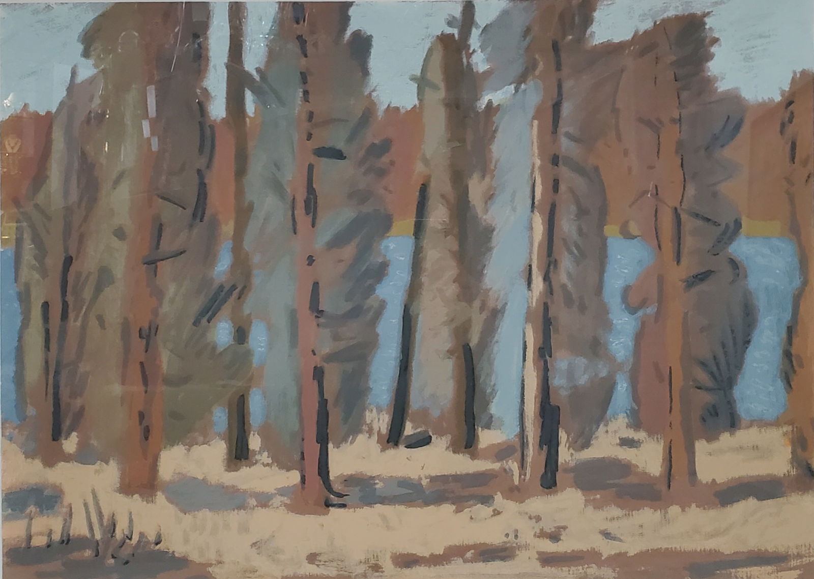 Cosgrove, Stanley Morel (1911-2002) Canadian, Foret (1988) (1 of 4)