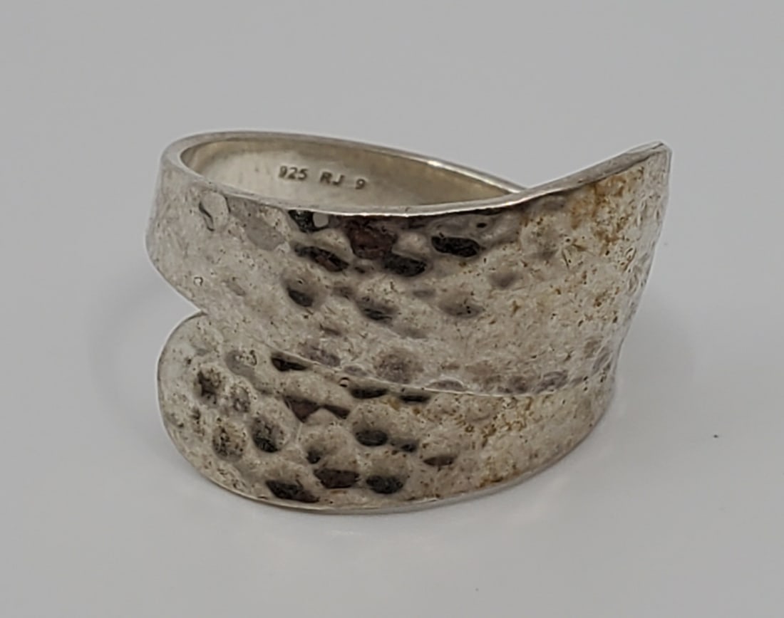RJ, Modernist Sterling Silver Ring (1 of 7)