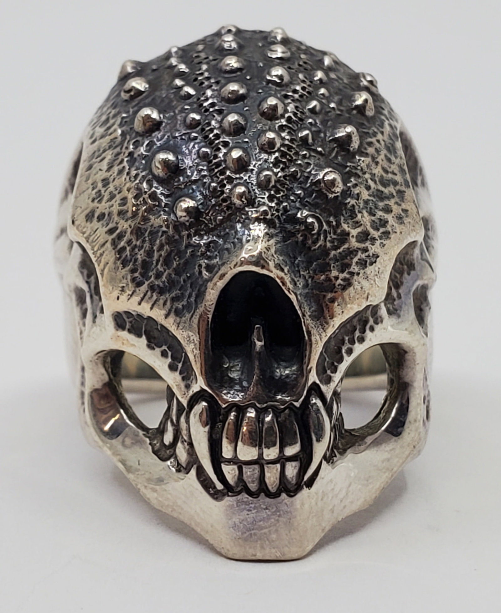 Strange Freak Designs, Japanese Sterling Silver Monster Ring: Sterling Silver Monster Ring, marked inside with designer mark's Silver Size : 8 1/2 Weight: 26 g
