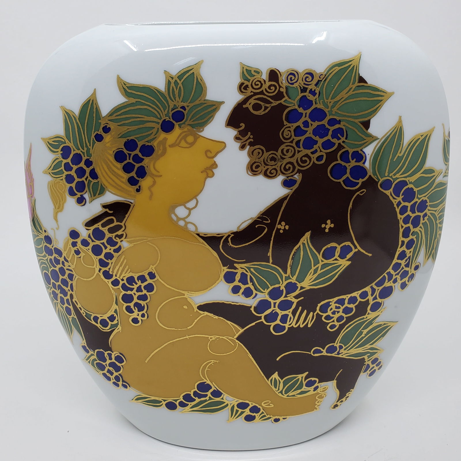 Rosenthal, Porcelain Vase with Couple (1 of 7)