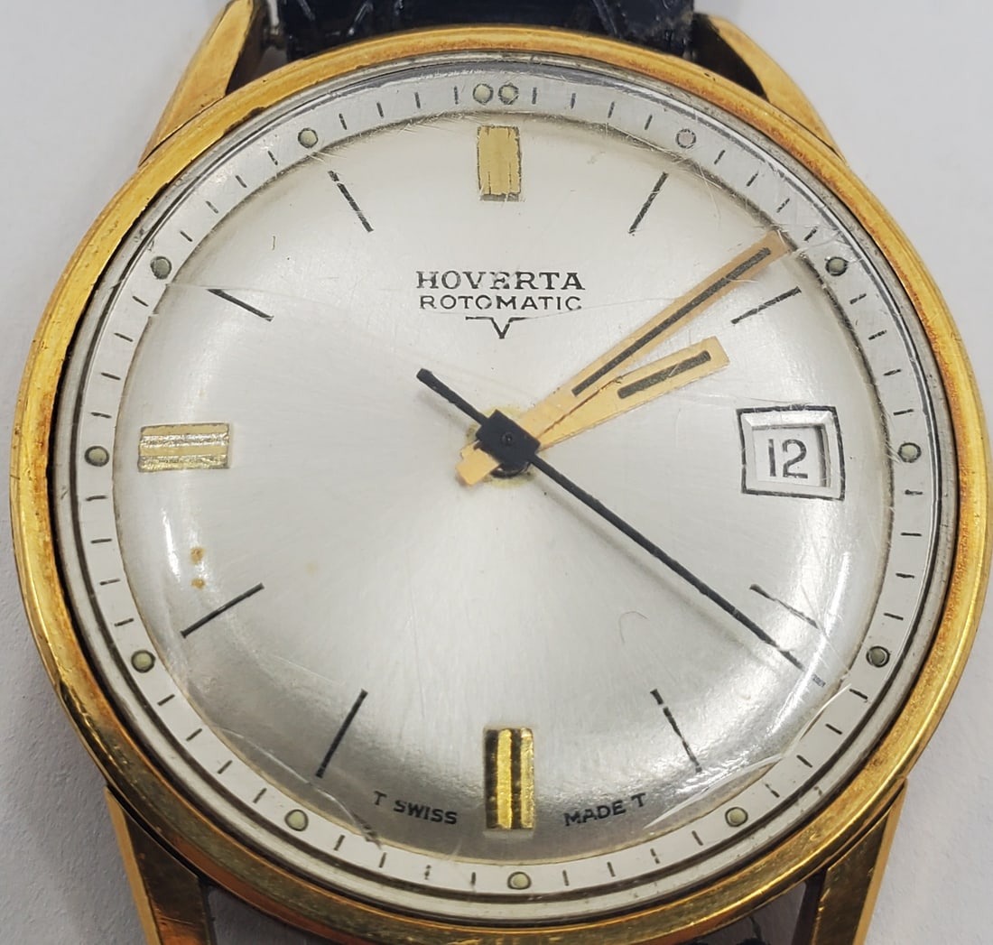 HOVERTA Rotomatic Automatic Swiss Wristwatch (1 of 7)