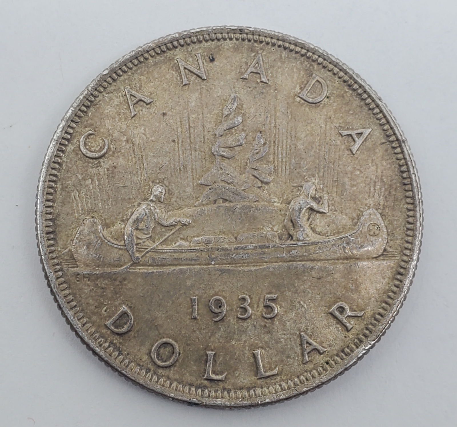 Canada First Silver Dollar 1935 AU (1 of 2)