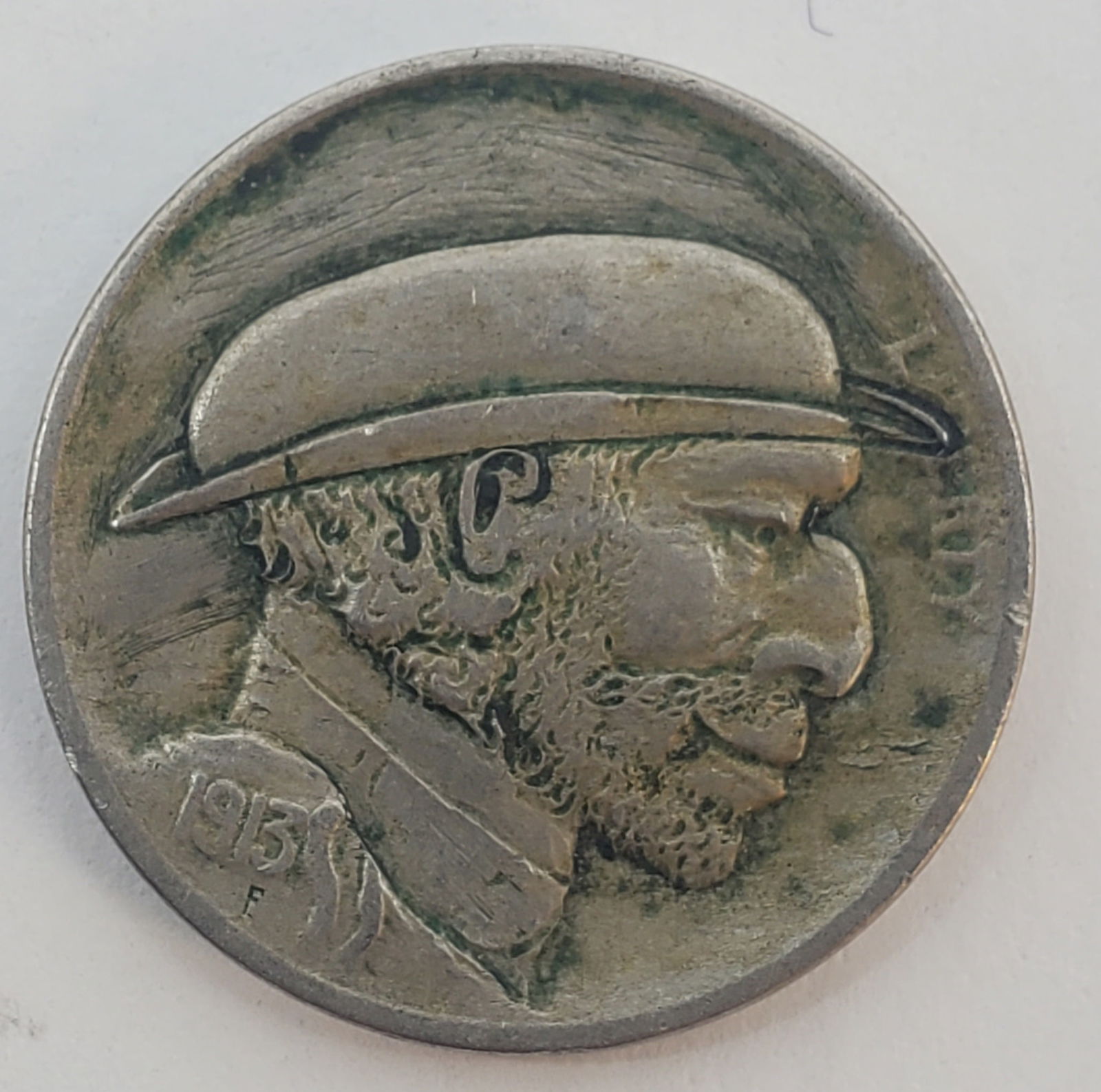 USA Classic Original HOBO NICKEL 1913 Type 1 (1 of 2)
