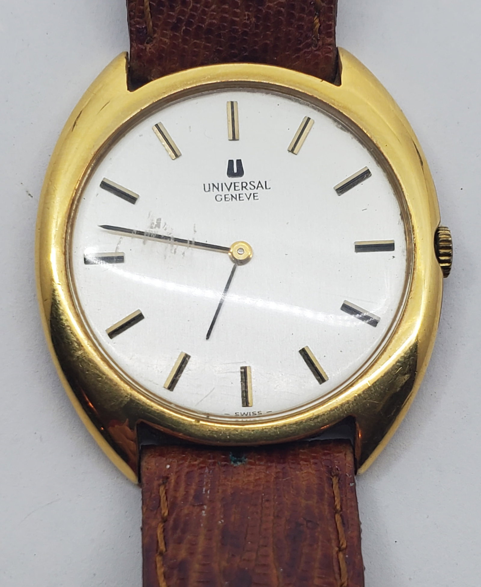 Vintage Mens UNIVERSAL GENEVE Manual Wristwatch Cal. 42 542111 (1 of 5)