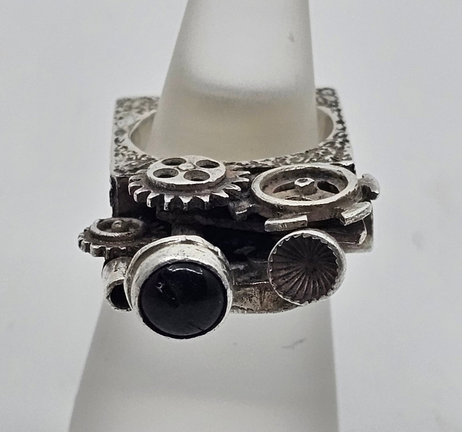 Modernist Sterling Silver Ring (1 of 8)