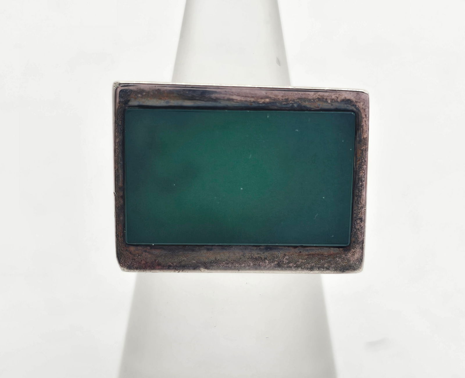 Joachim Spaliu, Spanish Mordernist Sterling Silver Ring (1 of 5)