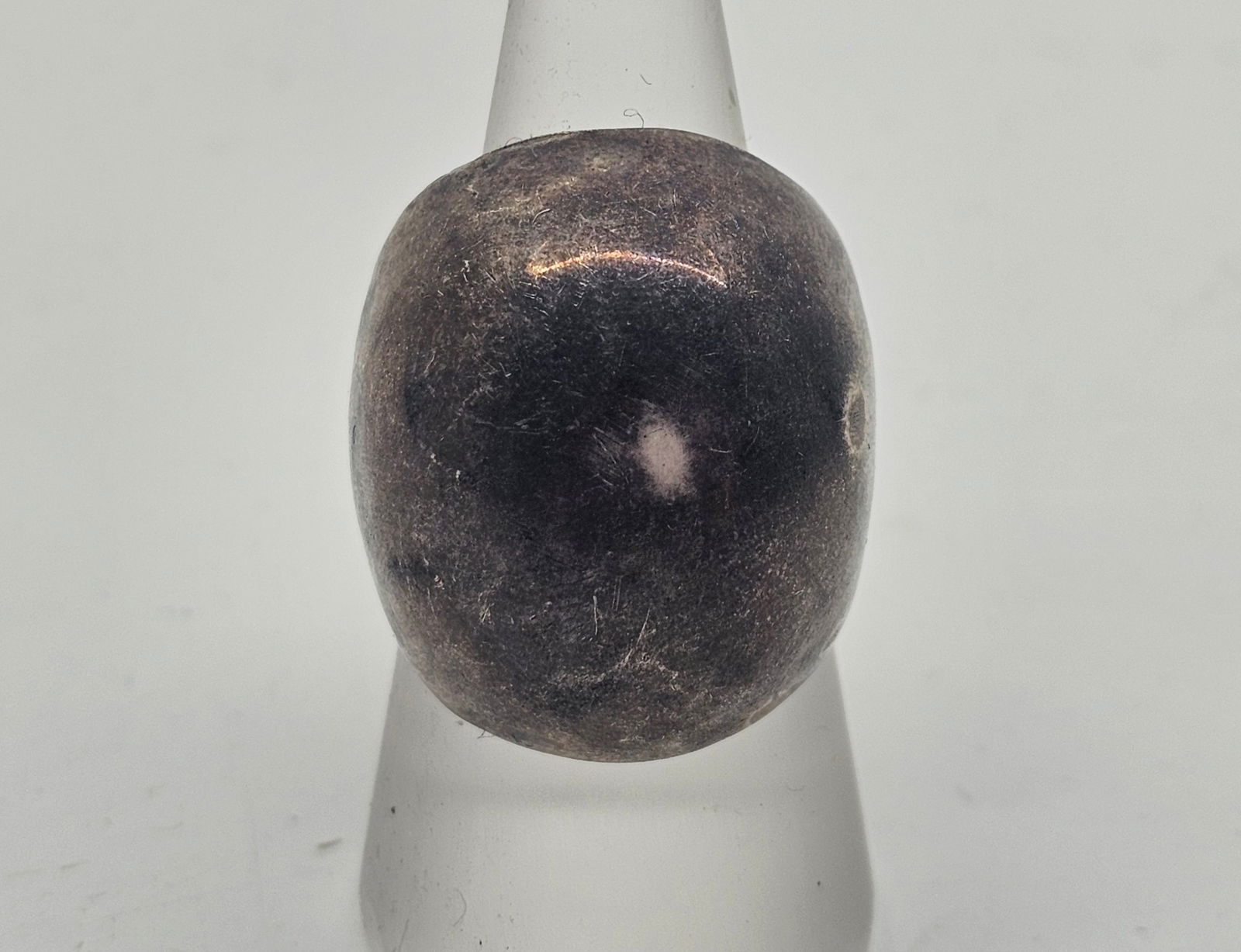 Modernist Sterling Silver Ring Signed RL (1 of 5)