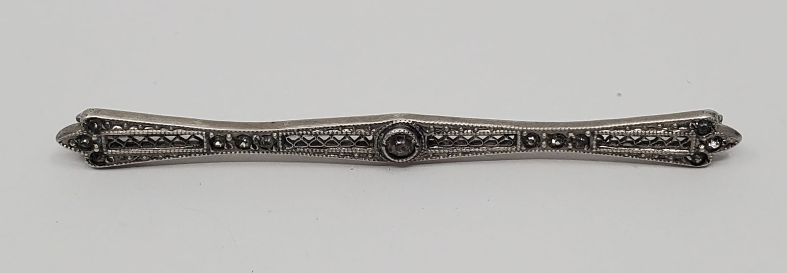Art Deco Sterling Silver Brooch (1 of 4)