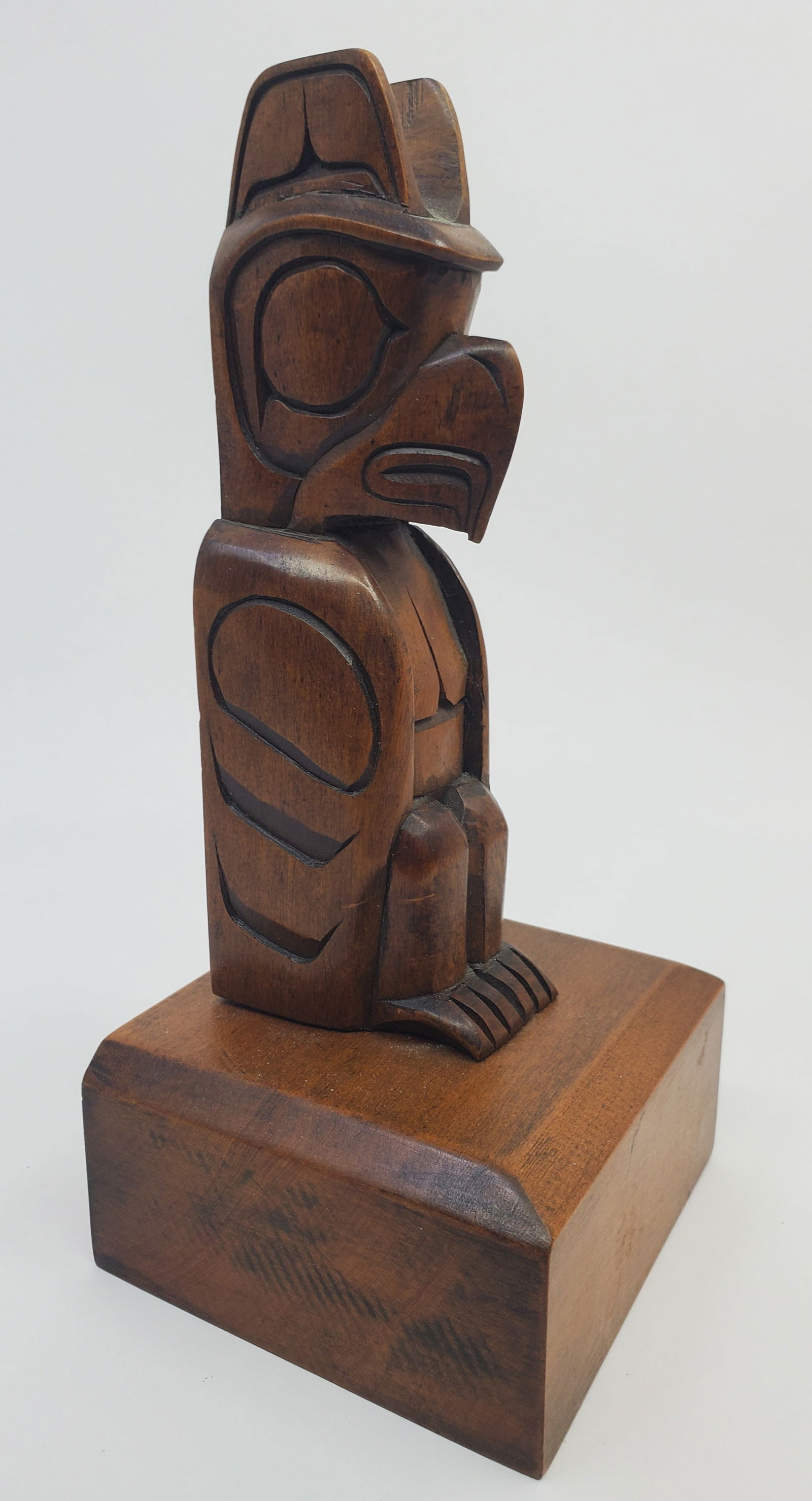 THUNDER BIRD Signed Haida Wood Carving by JOE BECKER (1 of 6)