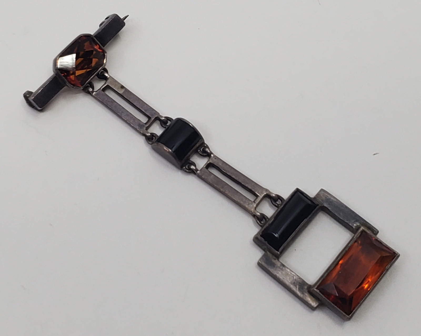 Art Deco Sterling Silver Pendant (1 of 6)