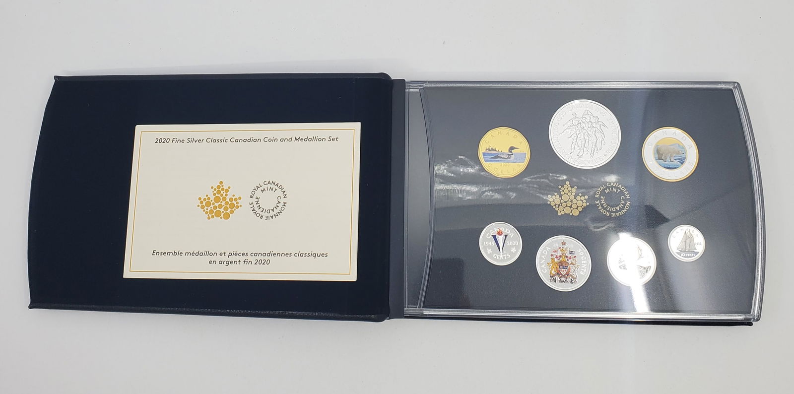 2020 Fine Silver Classic Canadian Coin and Medallion Set (1 of 5)