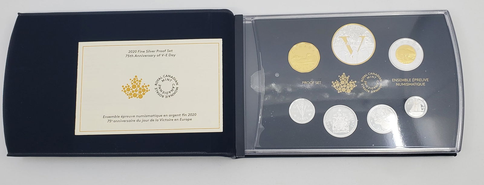 2020 Fine Silver Proof Set 75th Anniversary of V-E Day (1 of 5)
