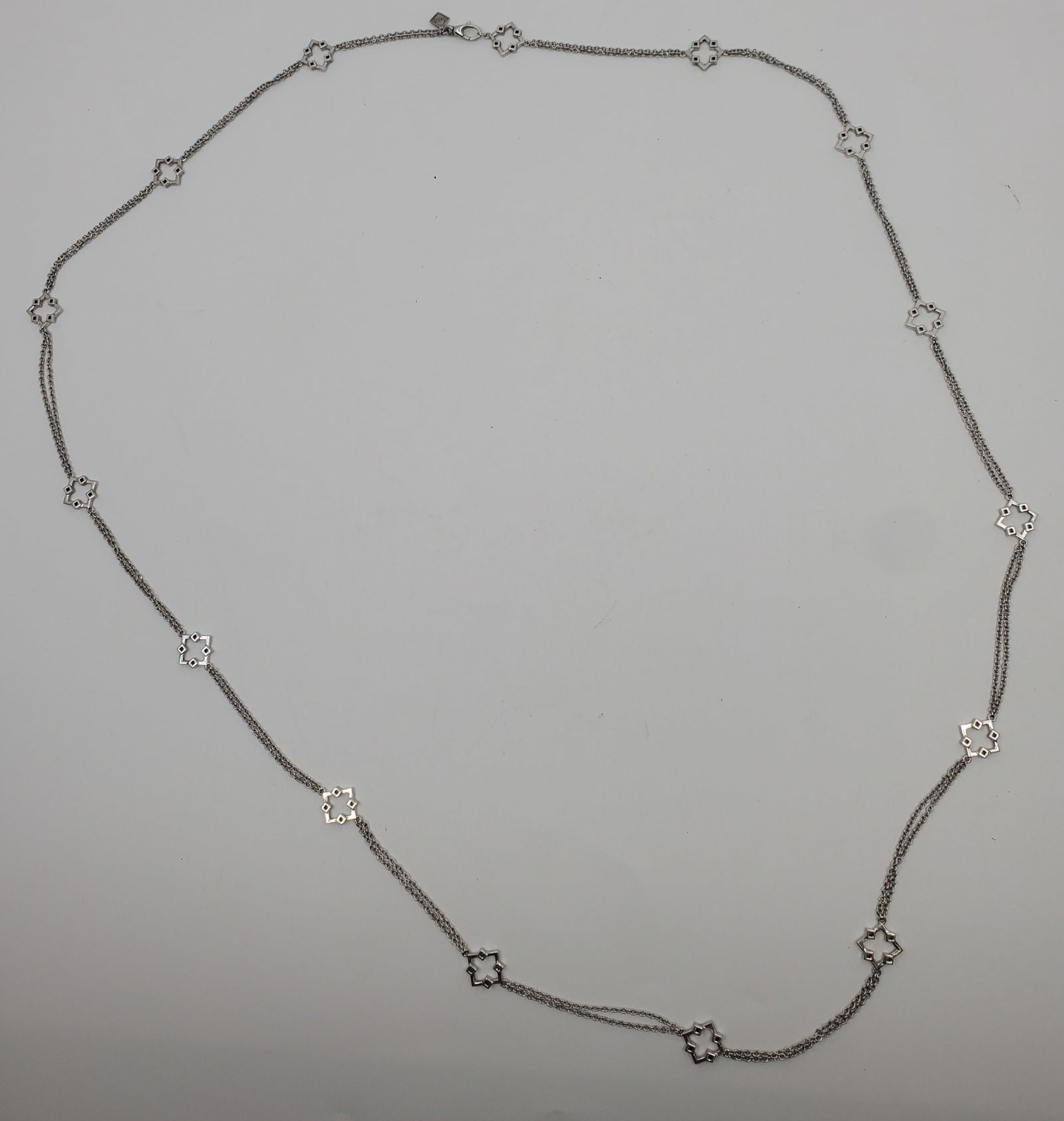 Birks, Long Sterling Silver Necklace (1 of 4)