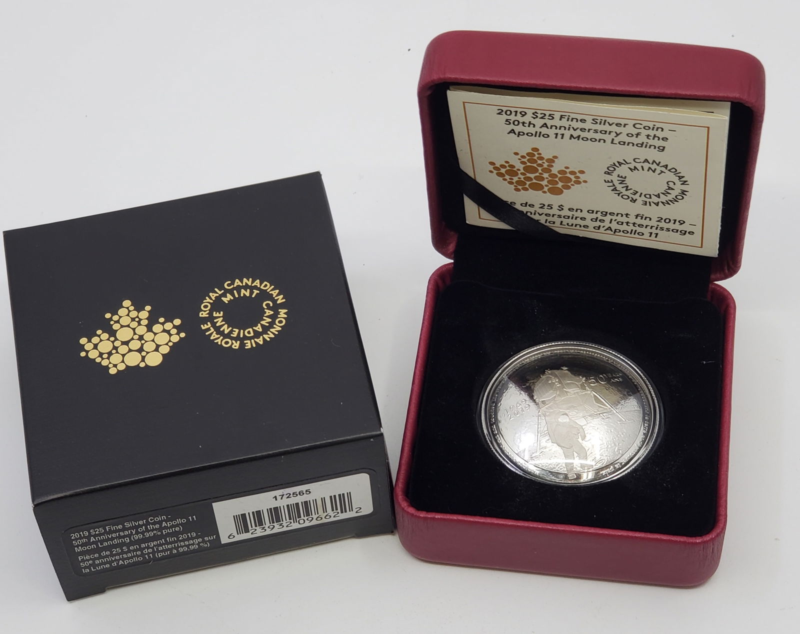 CANADA 2019 $25 50th Anniversary of Apollo 11 Moon Landing (1 of 8)